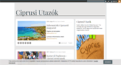 Desktop Screenshot of ciprusi-utazok.blog.hu