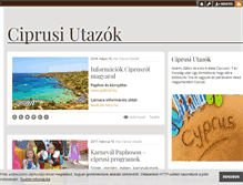 Tablet Screenshot of ciprusi-utazok.blog.hu