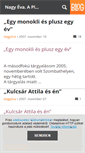Mobile Screenshot of nagyeva.blog.hu
