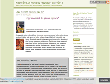 Tablet Screenshot of nagyeva.blog.hu