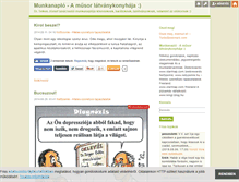 Tablet Screenshot of munkanaplo.blog.hu