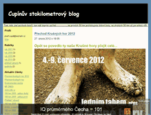 Tablet Screenshot of cupino.blog.cz