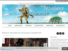Tablet Screenshot of kittenberger.blog.hu