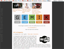 Tablet Screenshot of gemik.blog.cz