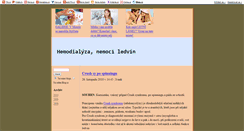 Desktop Screenshot of hemodialyza.blog.cz
