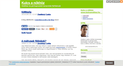 Desktop Screenshot of kulcsanokhoz.blog.hu