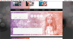 Desktop Screenshot of monster-high.blog.cz