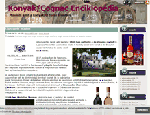 Tablet Screenshot of cognac.blog.hu