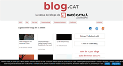Desktop Screenshot of blog.cat