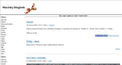 Desktop Screenshot of macinkav.blog.cz