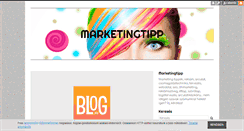 Desktop Screenshot of marketingtipp.blog.hu