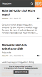Mobile Screenshot of borderlime.blog.hu