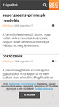 Mobile Screenshot of lugositok.blog.hu