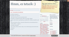 Desktop Screenshot of amivelmeglephetsz.blog.hu