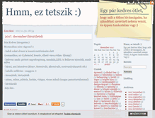 Tablet Screenshot of amivelmeglephetsz.blog.hu