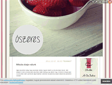 Tablet Screenshot of oszeres.blog.hu