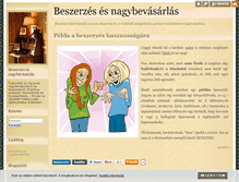 Tablet Screenshot of beszerez.blog.hu