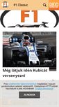 Mobile Screenshot of f1classic.blog.hu
