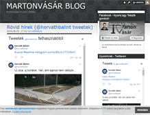 Tablet Screenshot of martonvasar.blog.hu