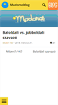 Mobile Screenshot of modoros.blog.hu