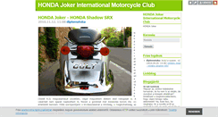 Desktop Screenshot of hondajoker.blog.hu
