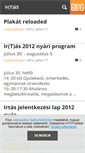 Mobile Screenshot of irtastabor.blog.hu
