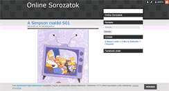 Desktop Screenshot of ingyensorozatok.blog.hu