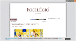 Desktop Screenshot of legiosaink.blog.hu