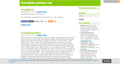 Desktop Screenshot of koreamegen.blog.hu