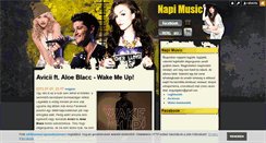 Desktop Screenshot of napimusic.blog.hu