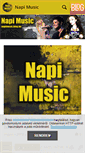 Mobile Screenshot of napimusic.blog.hu