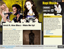 Tablet Screenshot of napimusic.blog.hu
