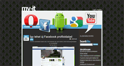 Desktop Screenshot of my-it.blog.hu