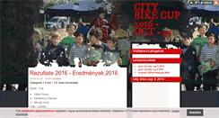 Desktop Screenshot of citybikecup.blog.hu