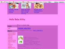 Tablet Screenshot of hello-beba-kitty.blog.cz
