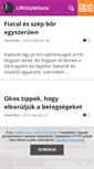 Mobile Screenshot of lifestyleguru.blog.hu