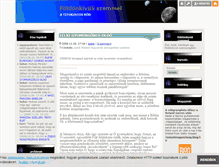 Tablet Screenshot of foldonkivuliszemmel.blog.hu