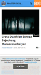 Mobile Screenshot of masterskibikeclub.blog.hu