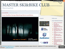 Tablet Screenshot of masterskibikeclub.blog.hu