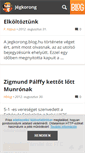 Mobile Screenshot of jegkorong.blog.hu