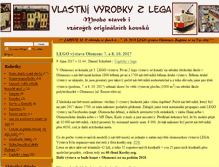 Tablet Screenshot of legomodely.blog.cz