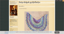 Desktop Screenshot of nekem-tetszenek.blog.hu