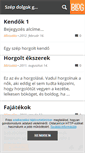 Mobile Screenshot of nekem-tetszenek.blog.hu