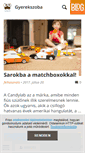 Mobile Screenshot of gyermekszoba.blog.hu