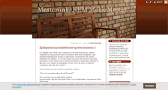 Desktop Screenshot of mesterunk-epit.blog.hu