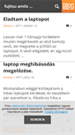 Mobile Screenshot of fujitsu-amilo-pi3560.blog.hu