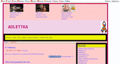 Desktop Screenshot of adlettka.blog.cz