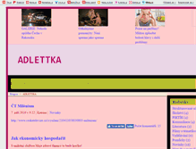 Tablet Screenshot of adlettka.blog.cz