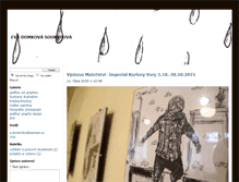 Tablet Screenshot of evasoukupova.blog.cz