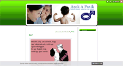 Desktop Screenshot of apasik.blog.hu